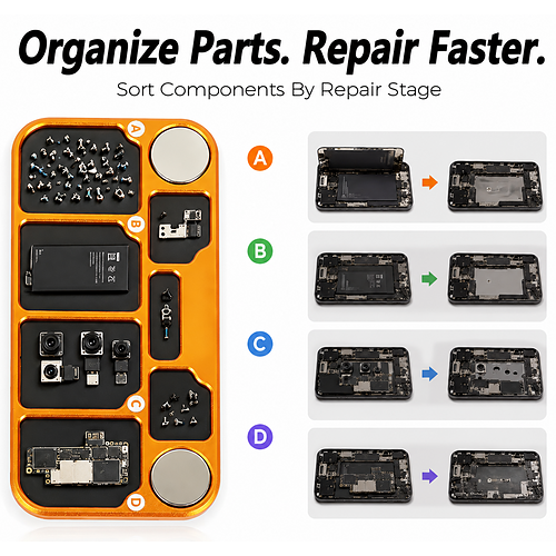 Magnetic Screw Organizer Tray