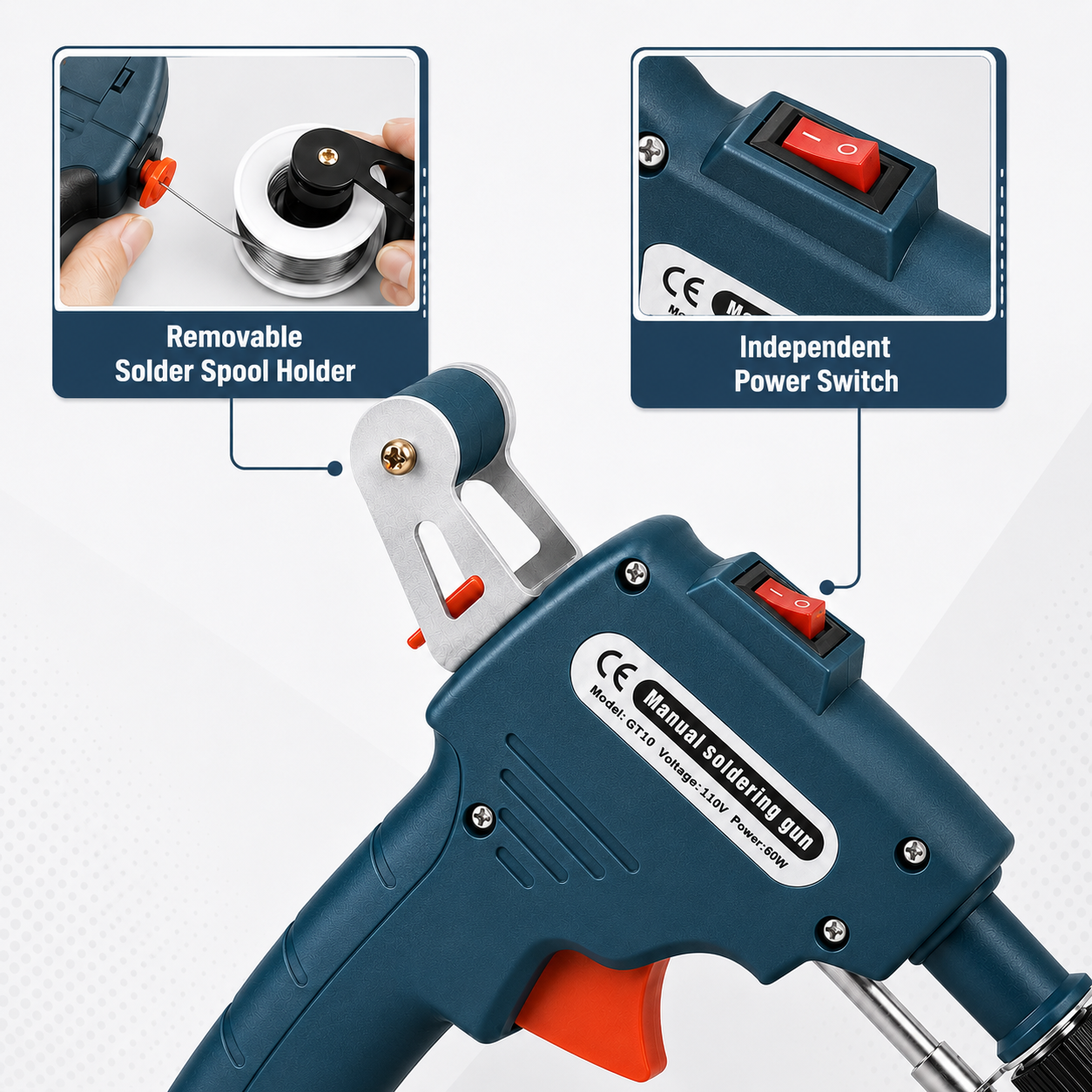 RX-150 One-Hand Soldering Gun
