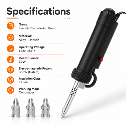 RX-300 Automatic Electric Desoldering Pump
