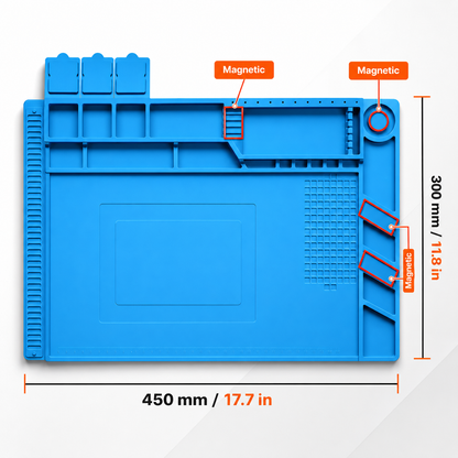 Magnetic Silicone Mat