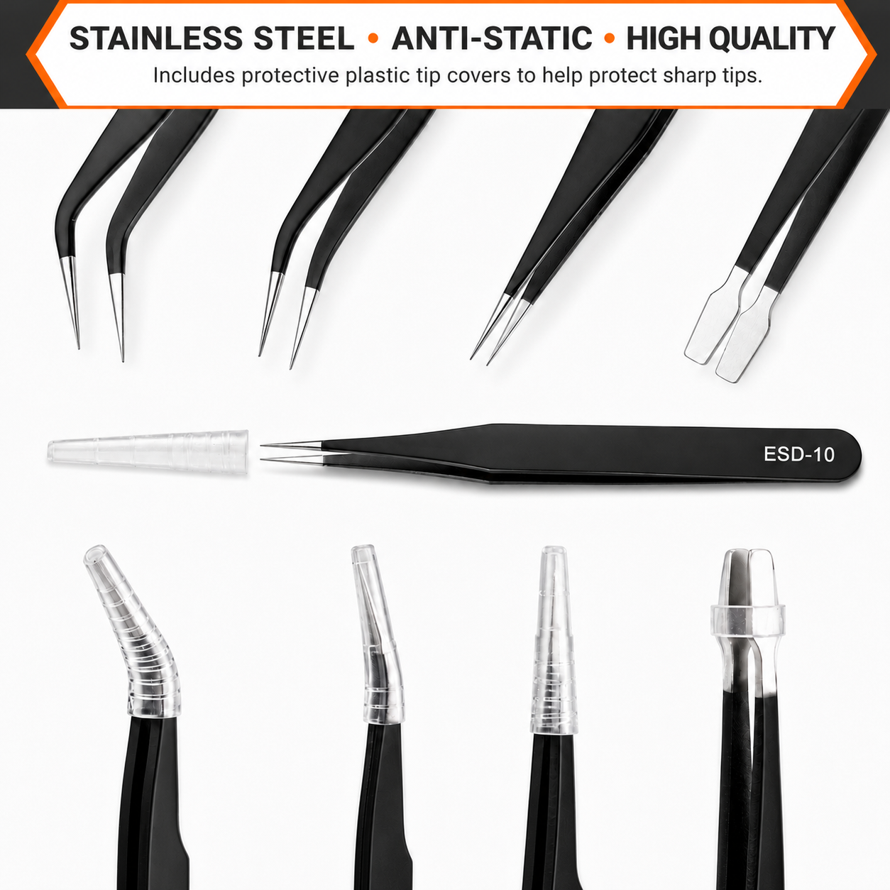 RX-110T - Tweezers Set