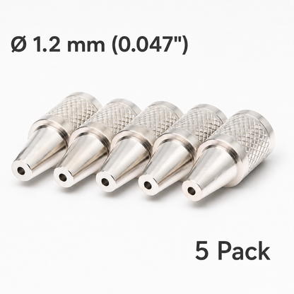 Ø 1.2 mm Precision Nozzles