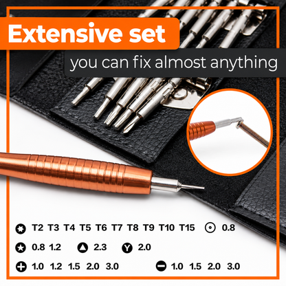 25-in-1 Precision Screwdriver Kit