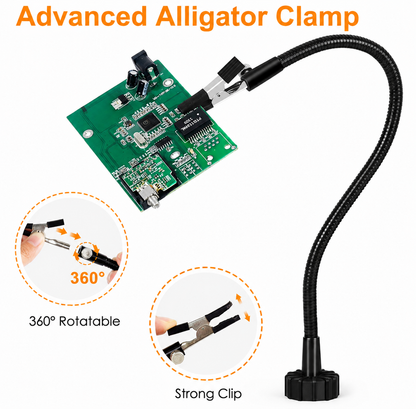 Ultimate Soldering Third Hand with Magnifier