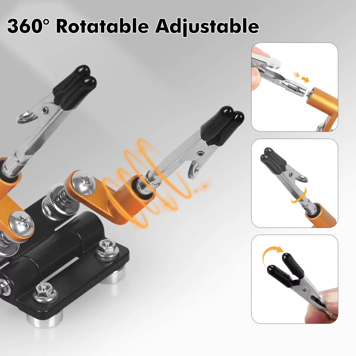 Magnetic Flexible Third Hand Holder